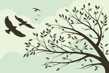 Where Wings Meet Branches