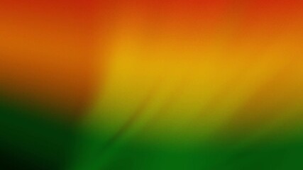 Animated waving gradient red yellow and green color (Loop). Concept of juneteenth and black history month - Powered by Adobe