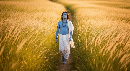 Krishna hindu god hinduism indian culture spirituality religion traditional art