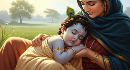 Sleeping krishna baby krishna hinduism hindu god krishna wallpaper krishna art