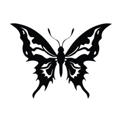 butterfly silhouette vector