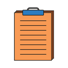 unique simple document icon