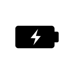 Lightning Bolt Inside Battery Icon Representing Power and Charging