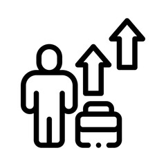 professional skills line icon