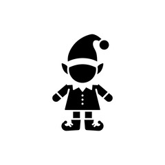 Elf Ears, Hat with Pom Poms, and Shoes with Tip Details