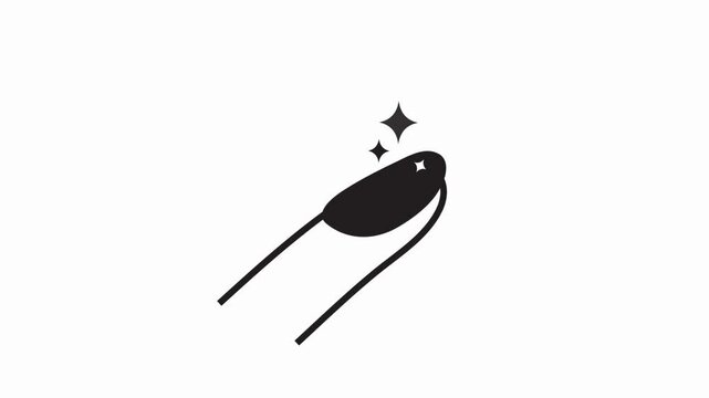 nail icon animation illustration flat