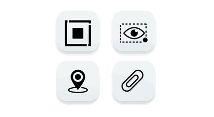 set of icons for web design