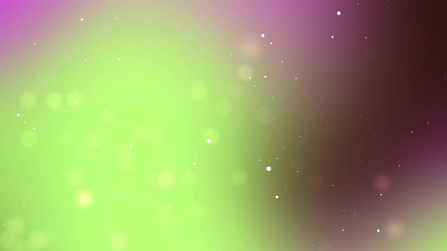 Stardust Hues A Canvas of Green and White Sparks