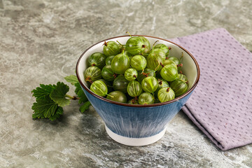 Ripe sweeet and juicy gooseberry