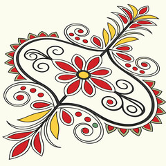 abstract floral background