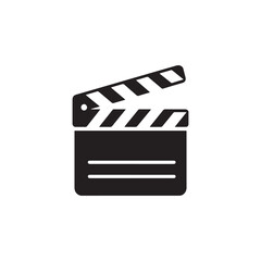 Cinema icon, white background