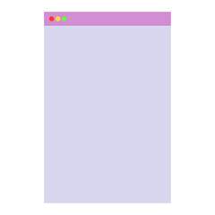 Webpage UI Frame Illustration
