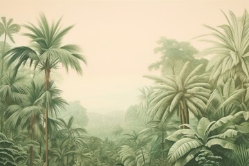 Palm tree land backgrounds vegetation.