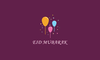 Eid mubrak design .