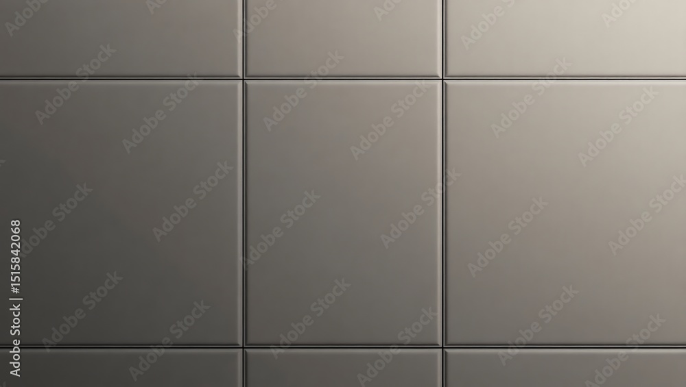 Poster modern metallic panel wall texture with subtle gradient lighting effect