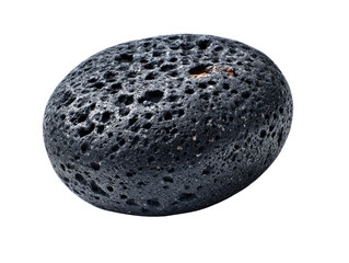 Black Lava Stone: A close-up image of a rough, porous black lava stone. This stone symbolizes earth's natural energy, volcanic activity, and geological history.