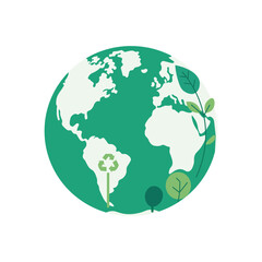 Eco-Friendly Earth Showing Sustainability