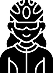 Cyclist icon