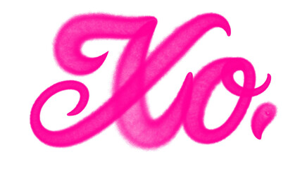 Obraz premium Graffiti tag of the letters 