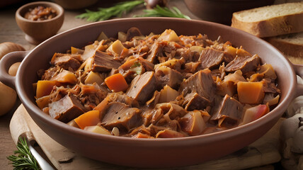 Fototapeta premium Bigos- Hunter Stew
