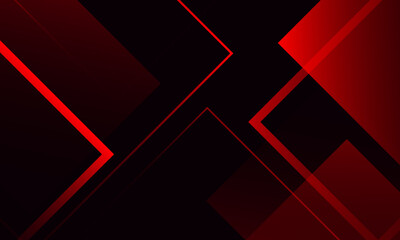 Abstract background with red triangles. Vector illustration