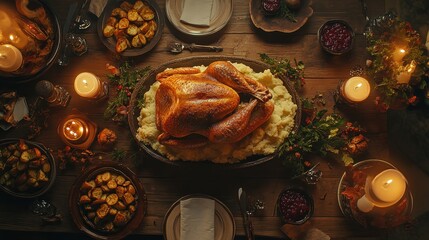 Thanksgiving Feast: A Rustic Celebration