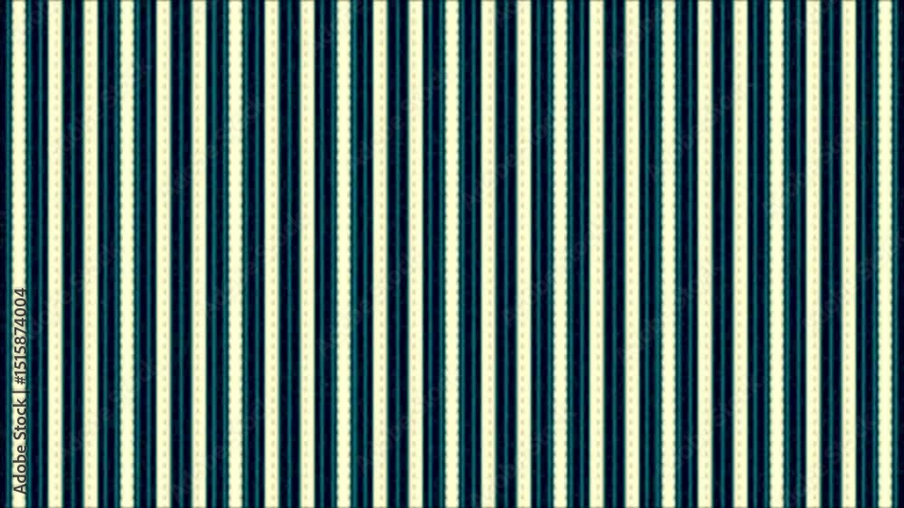 Poster vertical lines transition animation with flicker blur and distortion effects