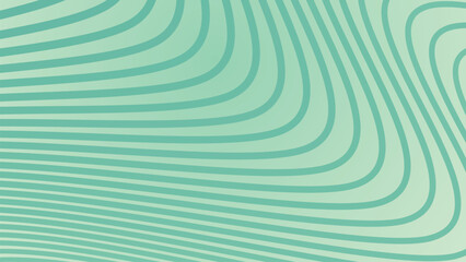 Green pastel gradient with stripes line abstract background