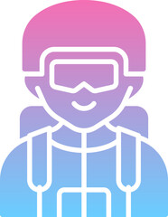 SKy diver icon