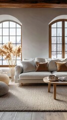 Cozy Scandinavian Living Room Interior Design