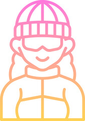 Skier icon