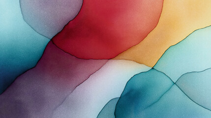 Vibrant Alcohol Ink Art Background