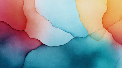 Vibrant Abstract Alcohol Ink Art Background