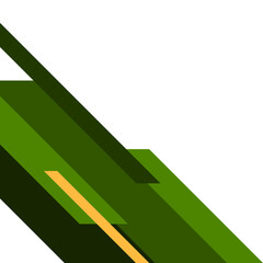 Modern Parallelogram Corner