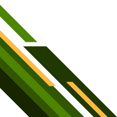 Modern Parallelogram Corner