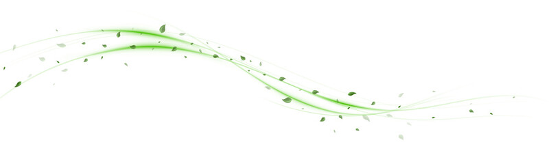 Png Wind Swirl with Green Leaves and Sparkles – Abstract Eco Background, Nature Breeze Motion, White Isolated Design, Shiny Flying Particles, Organic Energy Flow, Leafy Decorative Element PNG.