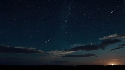 night sky with stars
