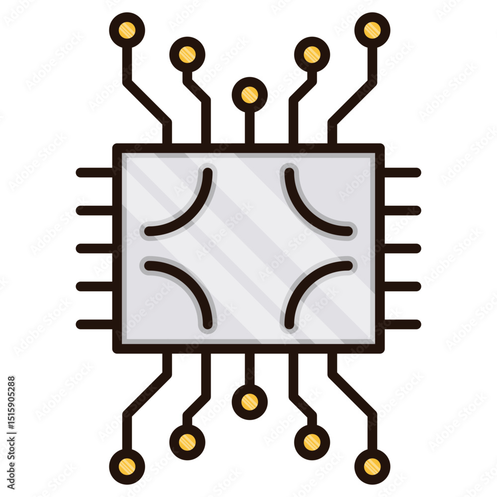 Aufkleber abstract ornamental decorative shape featuring a textured design element on a white background