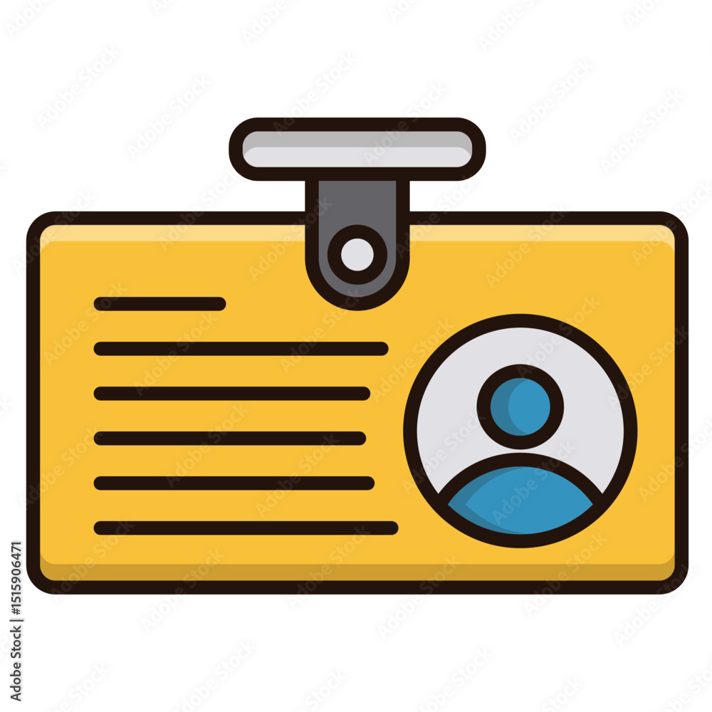 Aufkleber organized folder icon with digital cloud symbol, ideal for project management and data storage