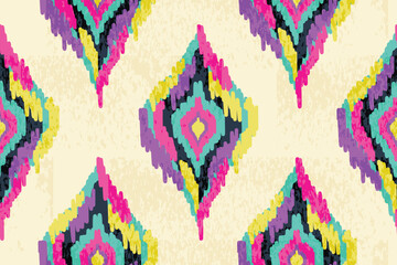 abstract batik motif or abstract damask motif