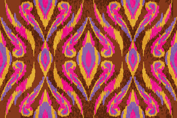abstract batik motif or abstract damask motif