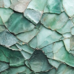 Textured stones in shades of green, perfect for backgrounds or designs.