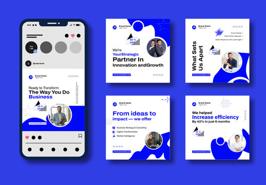 Business Corporate Social Media Post Design