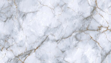 Seamless white marble texture with natural stone veins and cracks, minimalist background for interior design and luxury branding.
