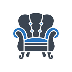 Elegant Armchair Icon