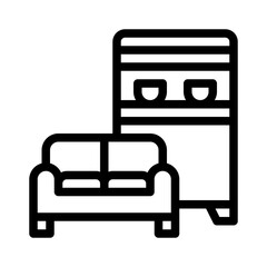 furniture line icon