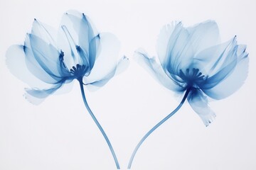 Obraz premium Minimal dry tulip flower nature petal.