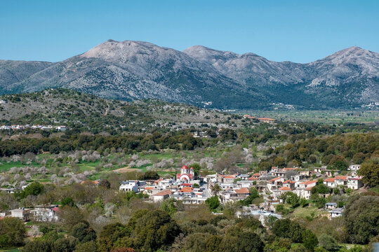 Plateau du Lassithi en Cr&egrave;te