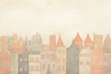 Fototapeta premium City background backgrounds outdoors painting.