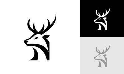 Obraz premium deer logo